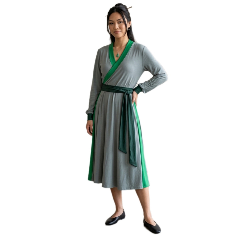 Wrap dress by Elhoffer Design XL